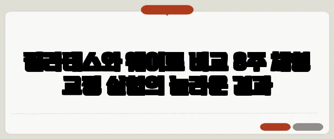 필라테스와 웨이트 비교 8주 체형 교정 실험의 놀라운 결과